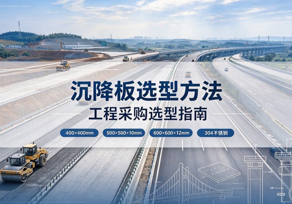 玉龙沉降板选择方法