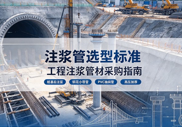 玉龙注浆管选型标准
